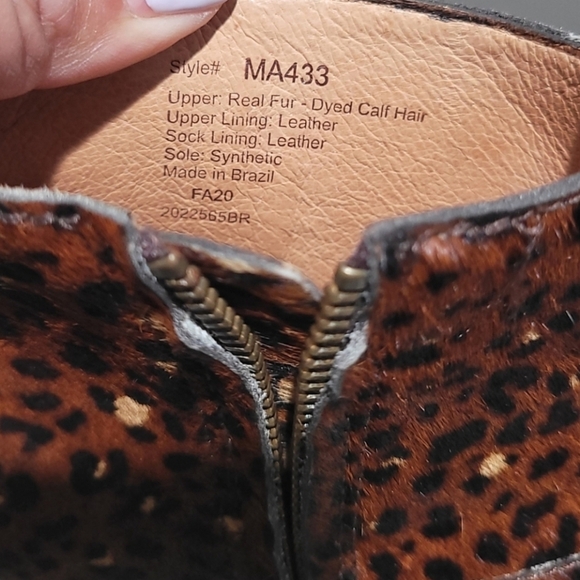 Madewell Rosie Calf Leather Ankle Booties –Pre-Owned Excellent 6-1/2 - Picture 7 of 8